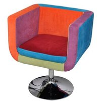Sillón con diseño de cubo Vidaxl
