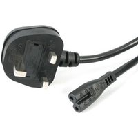 Startech.com Cable de Alimentación Estándar BS1363 a C7 de 1m