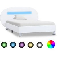 Vidaxl Estructura de Cama con LED 100x200 cm