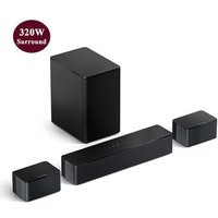 Barra de Sonido Ultimea 5.1 con Subwoofer y 2 Altavoces Traseros