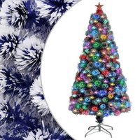 Árbol de Navidad Vidaxl con Fibra Óptica 120 cm