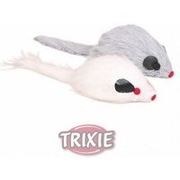 Ratón de Peluche con Pelo Largo