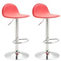 Set de 2 Taburetes Lana Simil Cuero