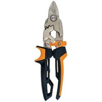 Fiskars 1027212 Tijeras Corta Chapas "Aviación" Corte Recto Bulldog 38,1mm
