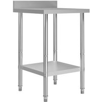 Mesa de Trabajo de Cocina de Acero Inoxidable 60x60x93 cm