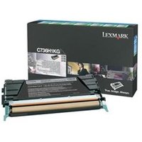 Cartucho de Tóner Original Lexmark 0C736H1KG Negro