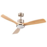 Ventilador de techo con luz LED silencioso 56W, modelo Alaska Orion91