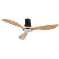 Ventilador de techo con luz 56W 6 velocidades 3 aspas Dakota Dayron