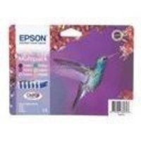 Pack de 6 Tintas Epson T0807 Claria Fotográficas