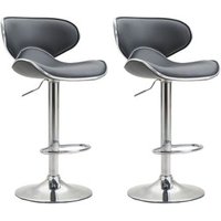 Set de 2 Taburetes "Las Vegas" Simil Cuero 49x46x88 Cm