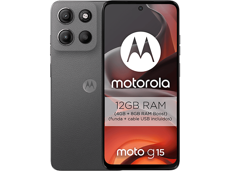 Motorola Moto G15 128 GB 8 GB RAM 6,72" Full HD+ LCD, Android 15, MediaTek Helio G81, 5200 mAh