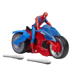 Hasbro Spider-Man Moto Arácnida con Figura y Proyectiles