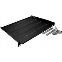 Estante Fijo 19" 1U 450mm Negro