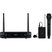Micrófono Inalámbrico Fonestar Sonair-2mp UHF Doble Mano y Petaca