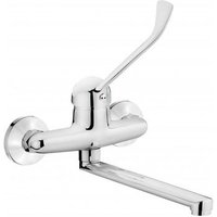 Grifo de Cocina para Montaje en Pared con Palanca