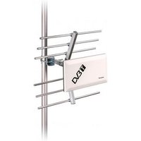 Antena TV TDT externa para interiores/exteriores