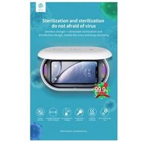 Cargador Inalámbrico y Desinfectante UV