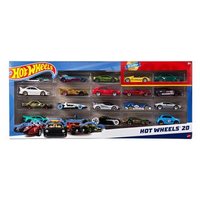 Hot Wheels Juego de 20 Maquetas de Vehículos a Escala 1/64
