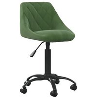 Silla de Oficina de Terciopelo