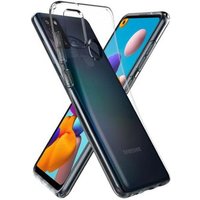 Carcasa de Silicona Spigen Liquid Crystal para Samsung Galaxy A21s