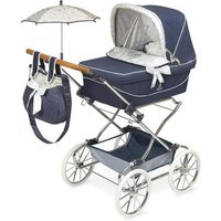Carro de Muñecas Reborn Plegable con Sombrilla