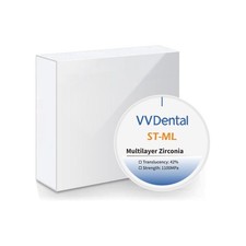 Disco dental de circonio multicapa 98mm