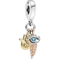 Charm Pandora Mano Ojo Pluma 768785c01