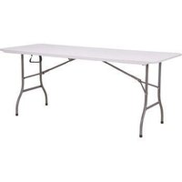 Mesa Plegable Plástico Wellhome 180 x 75 x 74 cm
