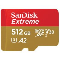 Sandisk Extreme 512 GB microSDXC UHS-I Clase 10