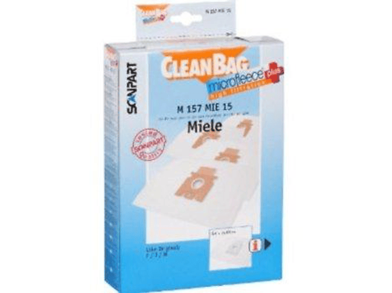Bolsas para aspiradoras Miele Scanpart M 157 MIE 15 TYP F-J-M