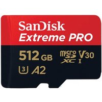 Memoria Flash Extreme Pro 512GB microSDXC Clase 10 UHS-I