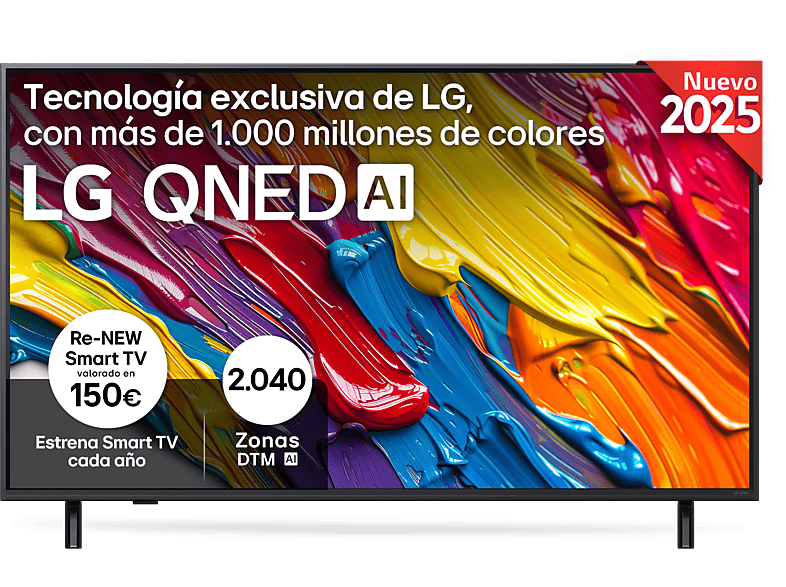 TV LG QNED 50" UHD 4K 50QNED82A6B