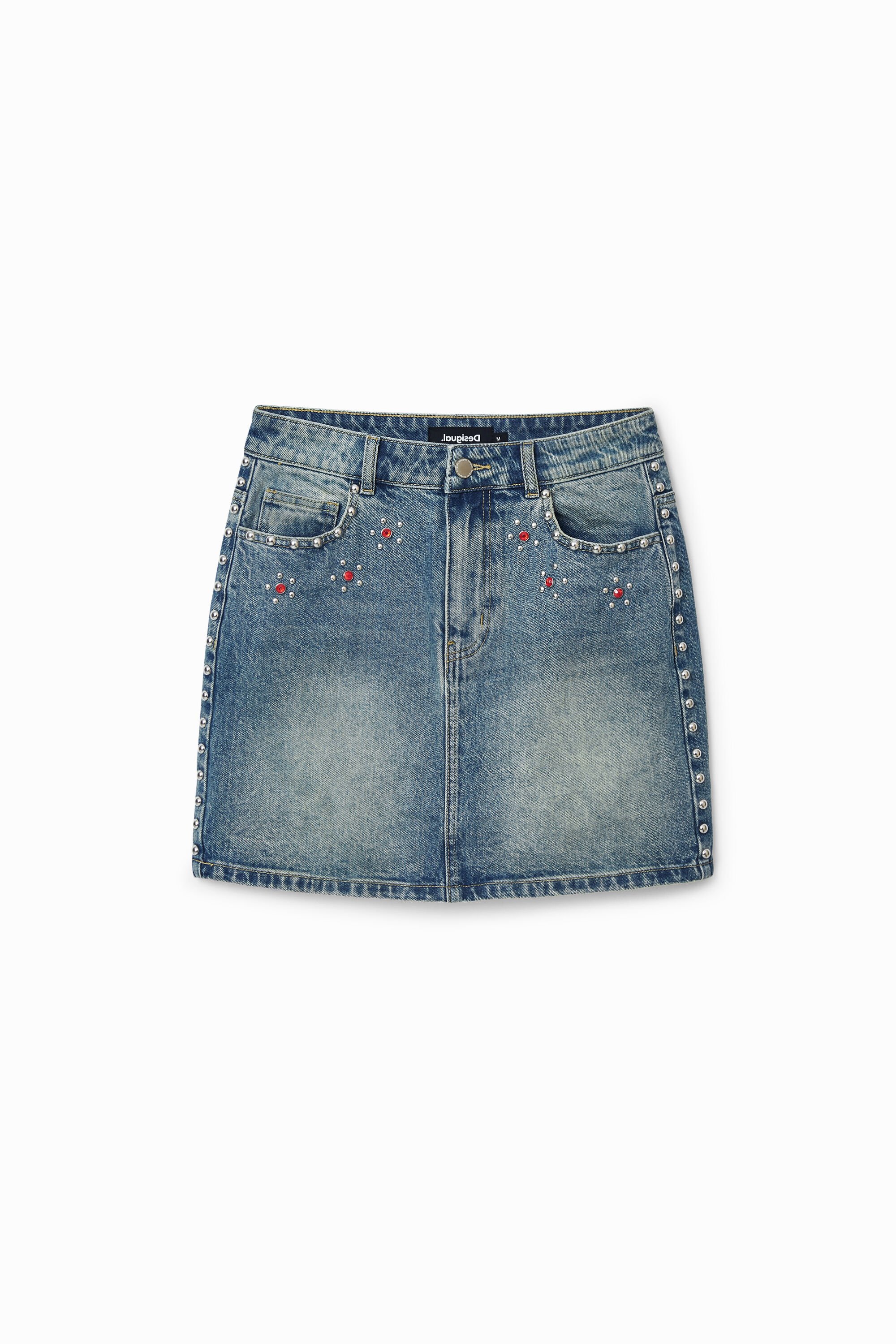 Minifalda Desigual Johnson Hartig Detalles Tachuelas