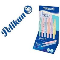 Dispensador Bolígrafos Pelikan Jazz Pastel (12 Unidades)