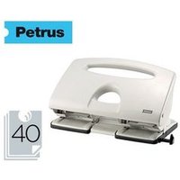 Taladrador Petrus 505 Metálico con Capacidad para 40 Hojas
