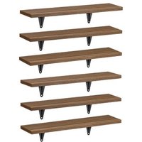 Maclean MC-331 Estantes de Pared (Conjunto de 6)