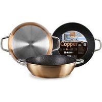 Sartén Inducción Aluminio Cobre 32 Cm - Ibili 495632