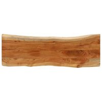 Tablero Rectangular Vidaxl de Acacia Borde Vivo 110x40x3,8 Cm