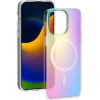 Estuche Híbrido Magsafe Holográfico para iPhone 15 Pro Max