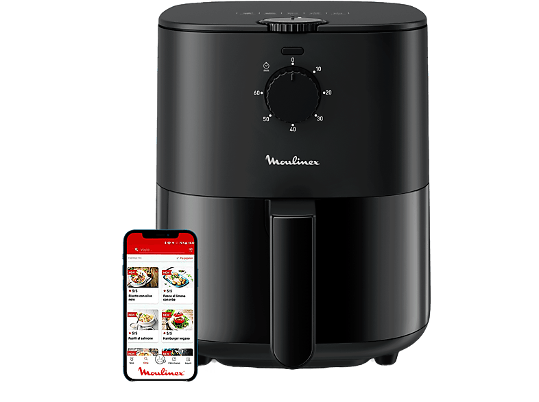 Freidora de aire Moulinex Easy Fry Essential EZ1308 3.5L 1280W
