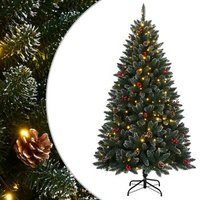 Árbol de Navidad Artificial Vidaxl con 300 LEDs y 210 cm