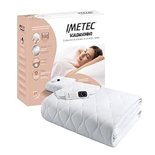 Imetec Scaldasonno Adapto Cama Térmica Maxi Elástica Individual 195x90 cm Bajo Consumo Calentamiento Rápido