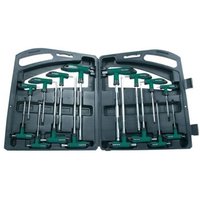 Juego de Llaves Torx con Mango en T de 16 Piezas Brüder Mannesmann