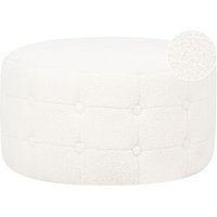 Puf Bouclé Otomana Reposapiés