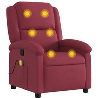 Sillón de Masaje Reclinable de Tela CFW164100