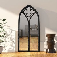 Espejo de Baño Hierro Negro 100x45 Cm