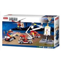 Sluban Set Rescate De Bomberos 490 Piezas