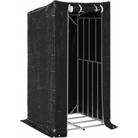 Leñero Vidaxl 100x100x200 Cm Acero Galvanizado