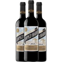 Hacienda López De Haro Vino Tinto Rioja Crianza Magnum 4.5L (Pack 3)