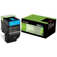 Toner Lexmark CX310/CX410/CX510 Cian 1000 Páginas